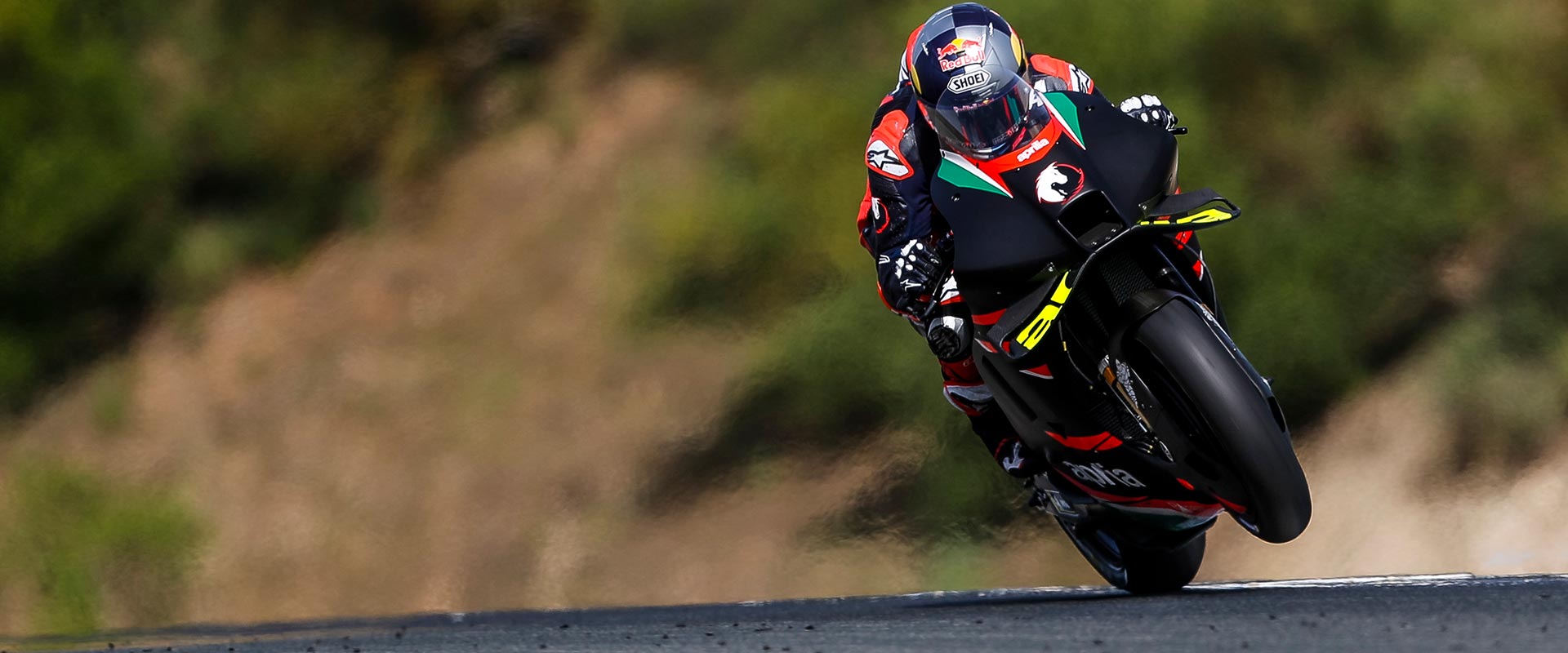 ANDREA DOVIZIOSO CONCLUDES THREE DAYS OF WORK ON THE RS GP