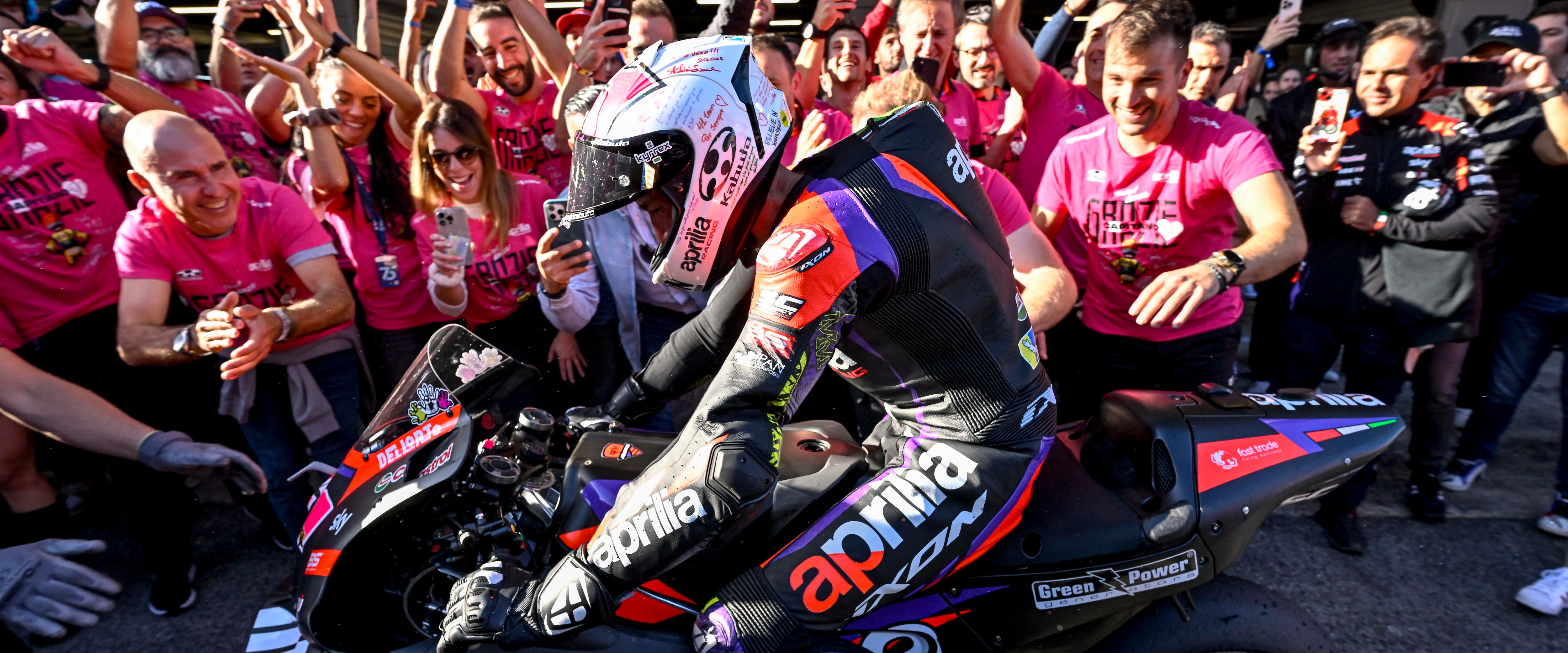 La Aprilia de MotoGP, mejor de lo que esperaba Aleix Espargaró